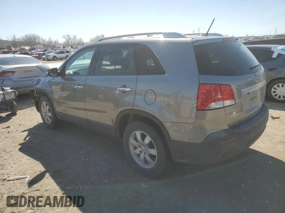 2012 Kia Sorento LX with VIN 5XYKT3A63CG212684, listed as a Copart auction lot 49747395 with Not Provided miles and Salvage Title. Bid and sale history available at DreamBid. Image 2.