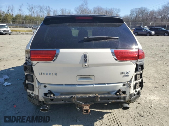 2012 Lincoln MKX with VIN 2LMDJ8JK2CBL13731, listed as a Copart auction lot 47603885 with 171,251 mi miles and Salvage Title. Bid and sale history available at DreamBid. Image 6.