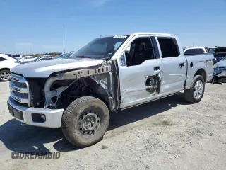 2016 Ford F-150 XLT with VIN 1FTEW1EG6GFA47332, listed as a Copart auction lot 61859275 with 107,115 mi miles and Salvage title. Bid and sale history available at DreamBid. Image 1.