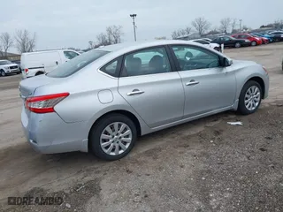 2014 Nissan Sentra SR with VIN 3N1AB7AP1EY268137, listed as a IAAI auction lot 41822136 with 117,038 mi miles. Bid and sale history available at carsss.com. Image 4.