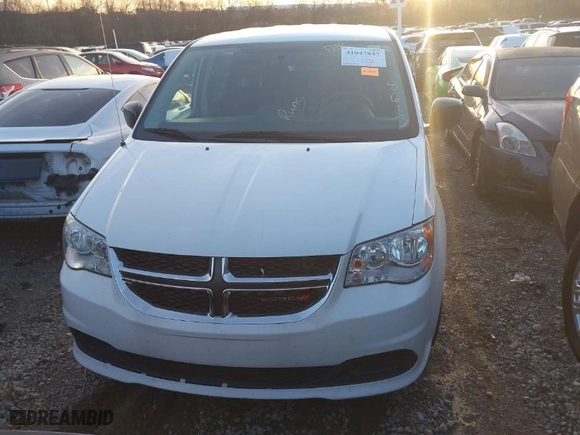 2016 Dodge Grand Caravan American Value Pkg with VIN 2C4RDGBG7GR328613, listed as a IAAI auction lot 41047847 with 104,603 mi miles. Bid and sale history available at carsss.com. Image 12.
