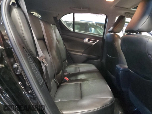 2012 Lexus CT 200h z VIN JTHKD5BH4C2116306, wystawiony jako Copart lot #55735865 z przebiegiem 232 468 mil mil oraz Szkoda całkowita • Salvage title. Historia ofert i sprzedaży dostępna na DreamBid. Obrazek 11.