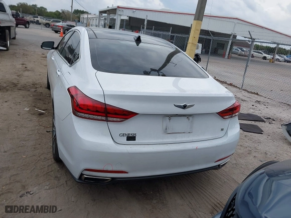 2016 Hyundai Genesis 3.8L with VIN KMHGN4JE6GU140327, listed as a IAAI auction lot 41623499 with 72,942 mi miles. Bid and sale history available at carsss.com. Image 16.