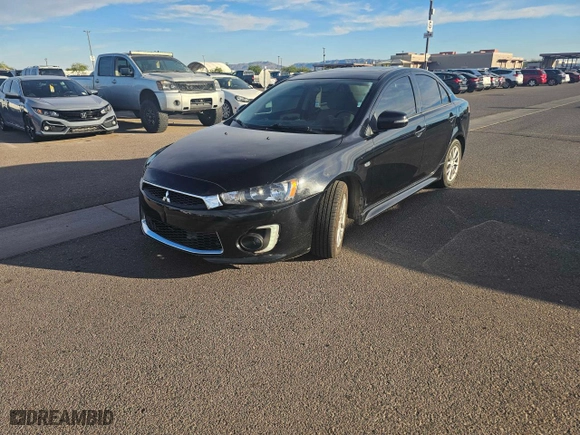 2016 Mitsubishi Lancer ES with VIN JA32U2FU0GU011407, listed as a Copart auction lot 87912935 with 130,188 mi miles and Clean Title. Bid and sale history available at carsss.com. Image 2.