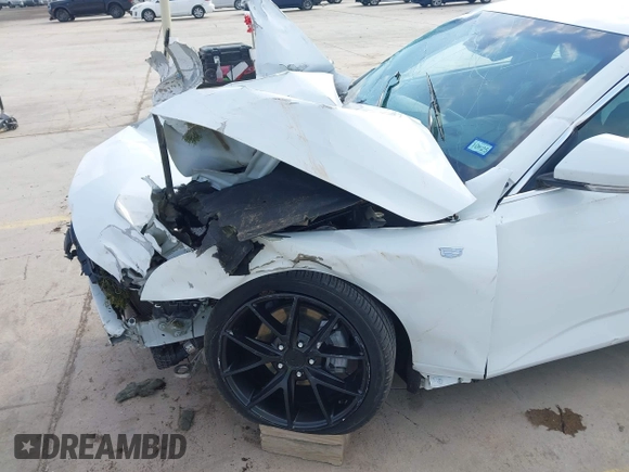 2022 Cadillac CT4 Premium Luxury z VIN 1G6DB5RK5N0107634, wystawiony jako IAAI lot #42053131 z przebiegiem 57 171 mil mil oraz . Historia ofert i sprzedaży dostępna na DreamBid. Obrazek 13.