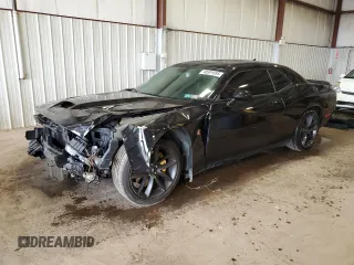 2019 Dodge Challenger R/T Scat Pack z VIN 2C3CDZFJ0KH691443, wystawiony jako Copart lot #48391895 z przebiegiem 64 972 mil mil oraz Szkoda całkowita • Salvage title. Historia ofert i sprzedaży dostępna na DreamBid. Obrazek 1.
