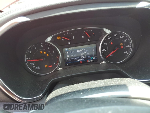 2021 Chevrolet Blazer LT with VIN 3GNKBHRS9MS585138, listed as a Copart auction lot 55327335 with 66,020 mi miles and Salvage title. Bid and sale history available at DreamBid. Image 9.