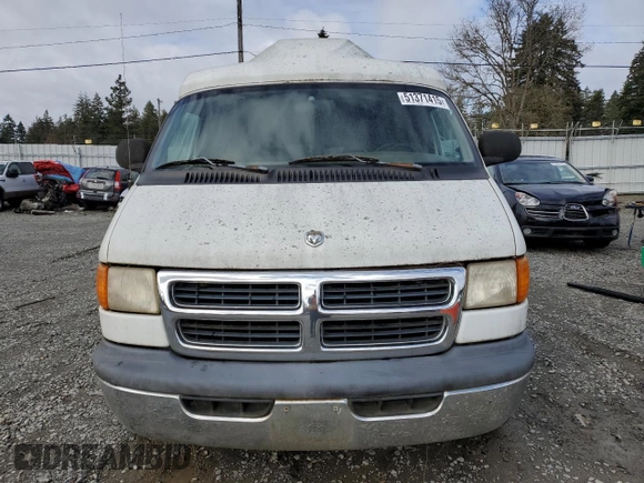 1998 Dodge Cargo Conversion with VIN 2B6HB11Y9WK129390, listed as a Copart auction lot 55708245 with 150,845 mi miles and Clean Title. Bid and sale history available at DreamBid. Image 5.