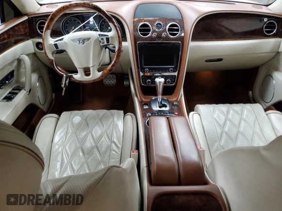 2015 Bentley Flying Spur with VIN SCBEC9ZA4FC041190, listed as a Copart auction lot 71217924 with 73,449 mi miles and Clean title. Bid and sale history available at DreamBid. Image 8.