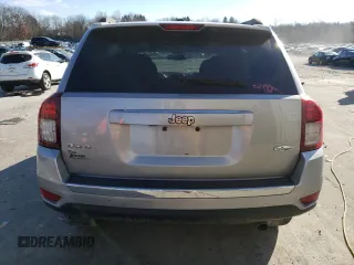 2016 Jeep Compass Latitude with VIN 1C4NJDEB2GD697923, listed as a Copart auction lot 84081394 with 167,240 mi miles and Salvage Title. Bid and sale history available at carsss.com. Image 6.