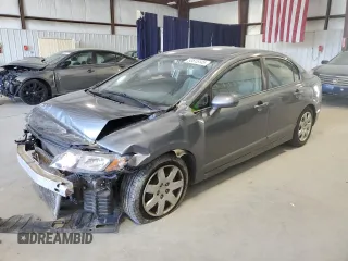 2011 Honda Civic LX with VIN 19XFA1F54BE007608, listed as a Copart auction lot 53515145 with 48,194 mi miles and Salvage Title. Bid and sale history available at DreamBid. Image 1.