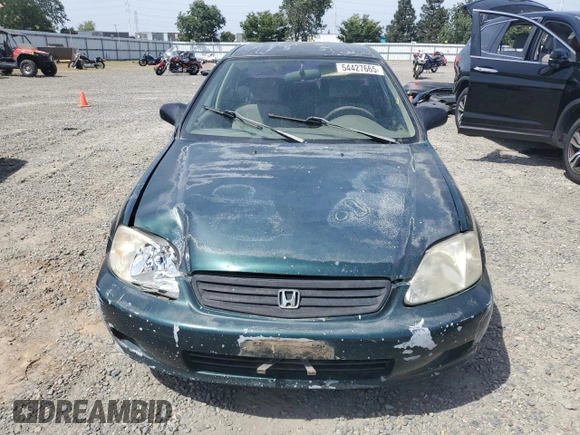 1999 Honda Civic VP z VIN 2HGEJ6618XH522162, wystawiony jako Copart lot #54427665 z przebiegiem 320 807 mil mil oraz Szkoda całkowita • Salvage title. Historia ofert i sprzedaży dostępna na DreamBid. Obrazek 5.