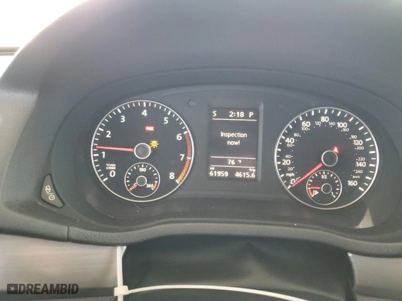 2015 Volkswagen Passat 1.8T Sport with VIN 1VWBT7A35FC009590, listed as a Copart auction lot 69564634 with 61,959 mi miles and Salvage Title. Bid and sale history available at carsss.com. Image 9.