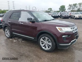 2019 Ford Explorer Limited with VIN 1FM5K8F88KGA05495, listed as a IAAI auction lot 39376371 with 60,451 mi miles. Bid and sale history available at carsss.com. Image 1.
