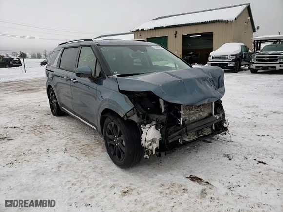 2024 Kia Carnival SX Prestige with VIN KNDNE5H3XR6432270, listed as a Copart auction lot 83659564 with 21,890 mi miles and Non Repairable. Bid and sale history available at carsss.com. Image 11.