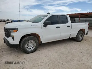 2022 Chevrolet Silverado 1500 Work Truck with VIN 1GCRDAED2NZ506249, listed as a Copart auction lot 45020215 with 92,812 mi miles and Clean Title. Bid and sale history available at DreamBid. Image 1.