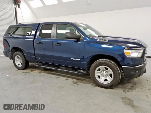 2021 Ram 1500 Tradesman with VIN 1C6RRFCGXMN714257, listed as a Copart auction lot 63303795 with 99,698 mi miles and Clean title. Bid and sale history available at DreamBid. Image 4.