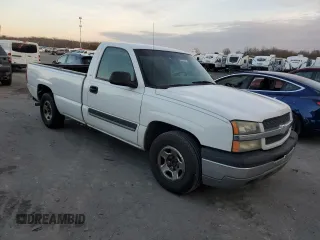 2003 Chevrolet Silverado 1500 with VIN 1GCEC14V83Z253382, listed as a Copart auction lot 84994344 with Not Provided miles and Salvage Title. Bid and sale history available at carsss.com. Image 4.