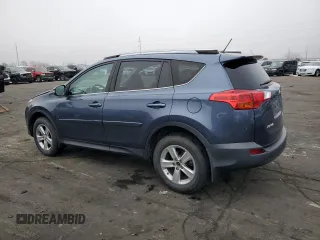 2013 Toyota RAV4 XLE with VIN 2T3RFREV1DW043374, listed as a Copart auction lot 45702945 with 122,830 mi miles and Salvage Title. Bid and sale history available at carsss.com. Image 2.