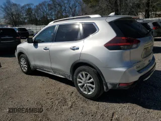 2020 Nissan Rogue S with VIN JN8AT2MTXLW037199, listed as a Copart auction lot 47177605 with 125,106 mi miles and Salvage Title. Bid and sale history available at carsss.com. Image 2.