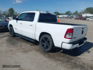 2020 Ram 1500 Big Horn with VIN 1C6SRFFT1LN146716, listed as a IAAI auction lot 41908787 with 107,043 mi miles. Bid and sale history available at carsss.com. Image 3.