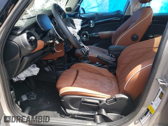 2022 MINI Hardtop 4 Door Cooper S with VIN WMW53DK04N2S32305, listed as a Copart auction lot 57426663 with 6,129 mi miles and Non repairable. Bid and sale history available at DreamBid. Image 7.