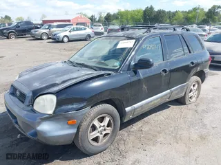 2004 Hyundai Santa Fe GLS with VIN KM8SC13D94U747420, listed as a IAAI auction lot 42091747 with 198,003 mi miles. Bid and sale history available at carsss.com. Image 2.