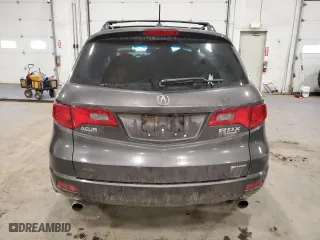 2009 Acura RDX Tech Pkg with VIN 5J8TB18549A005000, listed as a Copart auction lot 48540105 with 0 mi miles and Salvage Title. Bid and sale history available at carsss.com. Image 6.