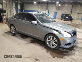 2013 Mercedes-Benz C 300 Sport with VIN WDDGF8AB1DR264797, listed as a Copart auction lot 60043465 with 64,249 mi miles and Salvage title. Bid and sale history available at DreamBid. Image 4.