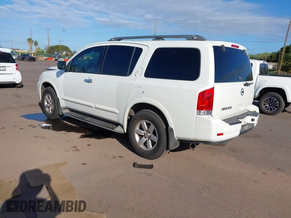 2014 Nissan Armada SV z VIN 5N1AA0NDXEN610636, wystawiony jako IAAI lot #41627340 z przebiegiem 66 976 mil mil oraz . Historia ofert i sprzedaży dostępna na DreamBid. Obrazek 3.