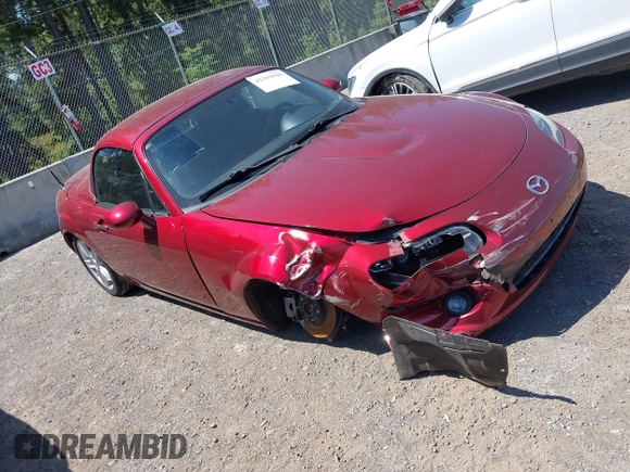 2008 Mazda MX-5 Miata Touring with VIN JM1NC26F080156247, listed as a IAAI auction lot 42359690 with 94,493 mi miles and . Bid and sale history available at DreamBid. Image 1.