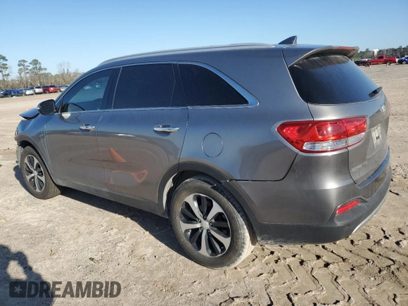 2017 Kia Sorento EX with VIN 5XYPH4A16HG207150, listed as a Copart auction lot 48208525 with 55,471 mi miles and Salvage title. Bid and sale history available at DreamBid. Image 2.