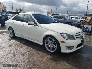 2012 Mercedes-Benz C-Class C 250 Sport with VIN WDDGF4HB0CA613024, listed as a Copart auction lot 45457015 with 152,187 mi miles and Clean Title. Bid and sale history available at carsss.com. Image 4.