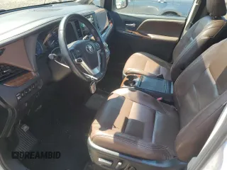 2017 Toyota Sienna XLE с VIN 5TDDZ3DC4HS160369, выставлен на аукционе Copart как лот 56485845 с пробегом 94 181 миль миль и Списание • Salvage title. История ставок и продаж доступна на DreamBid. Изображение 7.