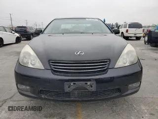 2002 Lexus ES 300 with VIN JTHBF30G520049637, listed as a Copart auction lot 58235085 with 123,290 mi miles and Salvage title. Bid and sale history available at DreamBid. Image 5.