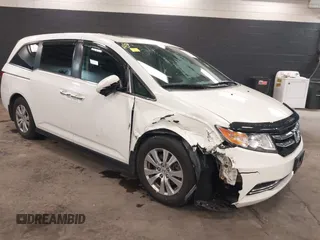 2016 Honda Odyssey EX-L z VIN 5FNRL5H68GB080678, wystawiony jako IAAI lot #42253714 z przebiegiem 124 427 mil mil oraz . Historia ofert i sprzedaży dostępna na DreamBid. Obrazek 1.