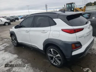 2020 Hyundai Kona Ultimate with VIN KM8K5CA51LU501400, listed as a Copart auction lot 37271133 with 49,482 mi miles. Bid and sale history available at carsss.com. Image 2.