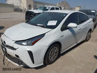 2021 Toyota Prius L Eco with VIN JTDKAMFU6M3141263, listed as a IAAI auction lot 40593951 with 95,921 mi miles. Bid and sale history available at carsss.com. Image 17.