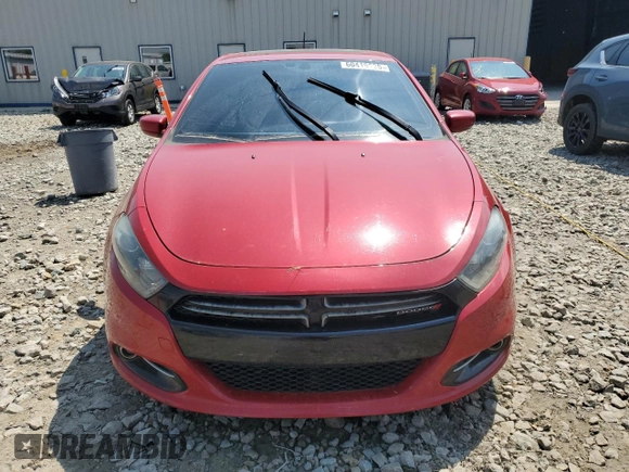 2015 Dodge Dart GT with VIN 1C3CDFEB4FD200285, listed as a Copart auction lot 60419325 with 106,671 mi miles and Clean title. Bid and sale history available at DreamBid. Image 5.
