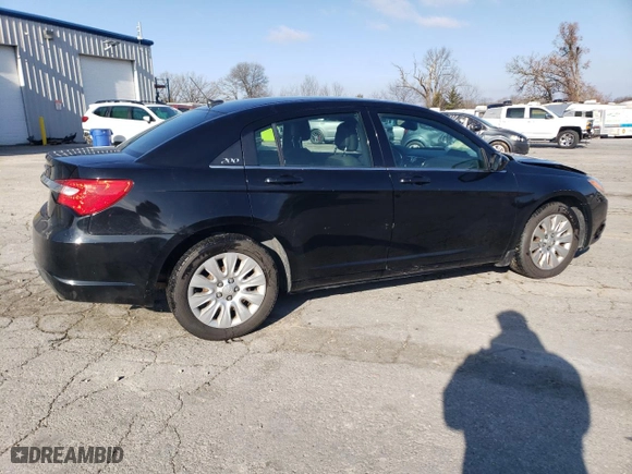 2012 Chrysler 200 LX with VIN 1C3CCBAB5CN178224, listed as a Copart auction lot 85596354 with 177,809 mi miles and Salvage Title. Bid and sale history available at carsss.com. Image 3.