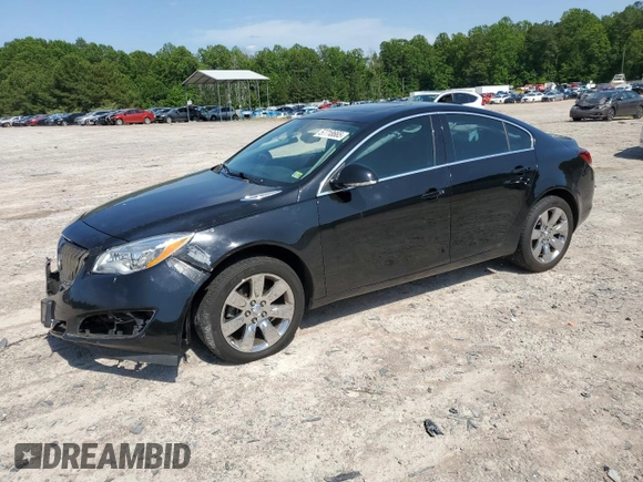 2017 Buick Regal Premium II with VIN 2G4GR5GX4H9136875, listed as a Copart auction lot 57718665 with 115,911 mi miles and Salvage title. Bid and sale history available at DreamBid. Image 1.
