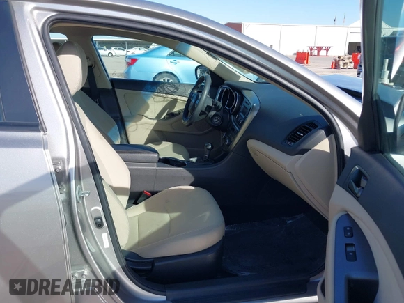 2015 Kia Optima LX with VIN 5XXGM4A71FG484306, listed as a IAAI auction lot 41797482 with 116,181 mi miles and . Bid and sale history available at carsss.com. Image 5.