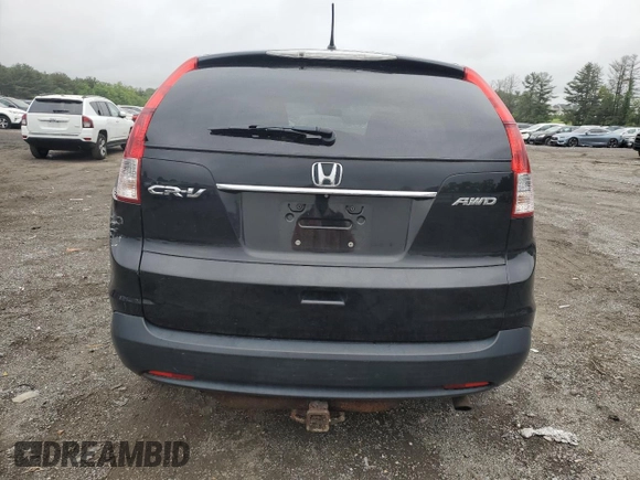 2014 Honda CR-V EX z VIN 2HKRM4H59EH702086, wystawiony jako Copart lot #57152195 z przebiegiem 92 066 mil mil oraz Szkoda całkowita • Salvage title. Historia ofert i sprzedaży dostępna na DreamBid. Obrazek 6.