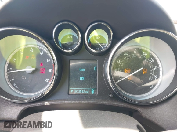 2013 Buick Verano with VIN 1G4PP5SK8D4244396, listed as a IAAI auction lot 42205954 with 72,542 mi miles and . Bid and sale history available at DreamBid. Image 7.