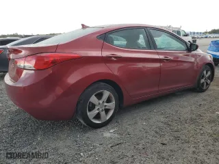 2013 Hyundai Elantra GLS PZEV with VIN 5NPDH4AE5DH316031, listed as a Copart auction lot 53078315 with 197,562 mi miles and Non Repairable. Bid and sale history available at carsss.com. Image 3.