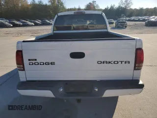 2004 Dodge Dakota Sport with VIN 1D7HL38K34S561259, listed as a Copart auction lot 83047884 with 118,565 mi miles and Salvage Title. Bid and sale history available at carsss.com. Image 6.