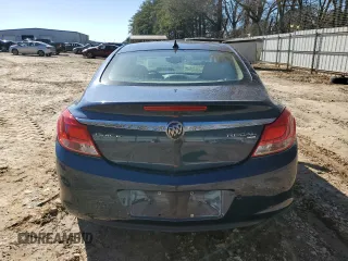 2011 Buick Regal CXL RL6 with VIN W04GU5GC2B1011606, listed as a Copart auction lot 48031465 with 83,383 mi miles and Salvage Title. Bid and sale history available at carsss.com. Image 6.