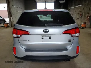 2015 Kia Sorento LX with VIN 5XYKTCA6XFG604470, listed as a Copart auction lot 64114015 with 130,704 mi miles and Clean title. Bid and sale history available at DreamBid. Image 6.