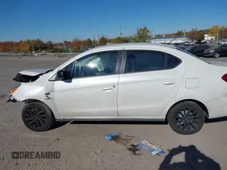 2020 Mitsubishi Mirage G4 SE with VIN ML32F4FJ5LHF09981, listed as a IAAI auction lot 40690403 with Not Provided miles. Bid and sale history available at carsss.com. Image 14.