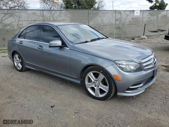 2011 Mercedes-Benz C-Class C 300 Sport with VIN WDDGF5EB5BA518905, listed as a Copart auction lot 51186865 with 139,426 mi miles and Salvage Title. Bid and sale history available at carsss.com. Image 4.
